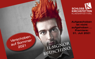 Oper „Il signor Bruschino“ aufgrund der Corona-Krise auf 2021 verschoben